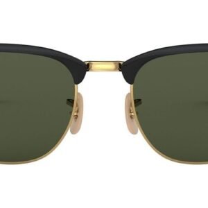 Ray-Ban Clubmaster Metal RB3716 Black Polarized